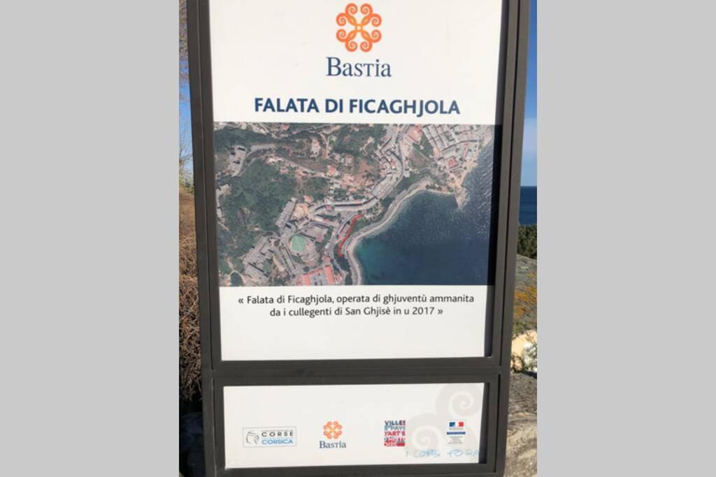 Appartement Vue Mer Et Iles Italiennes Bastia  Luaran gambar